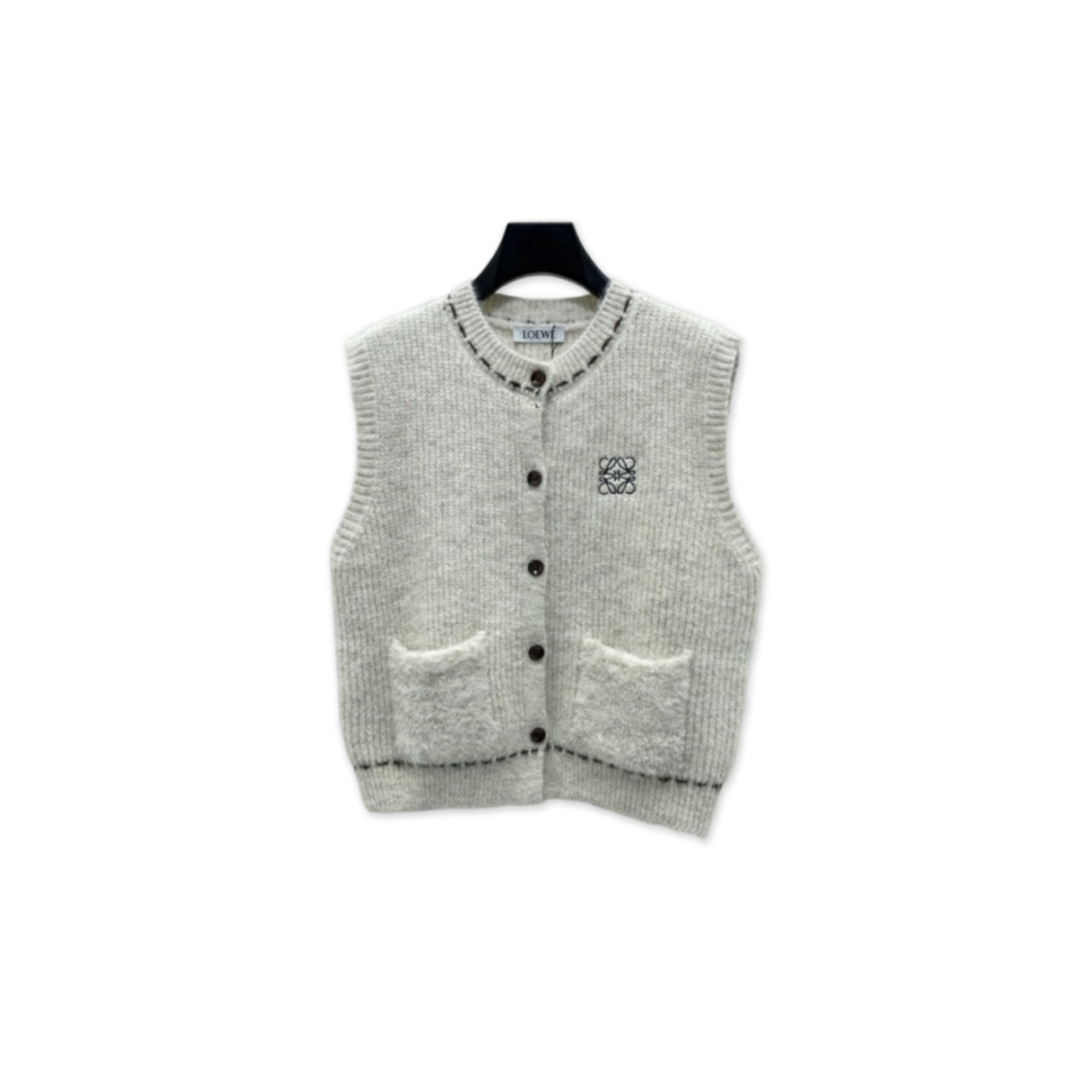 L0ew* knitted vest